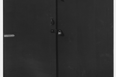 Black door, Oxford Street, London