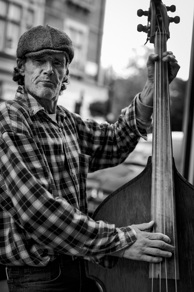 street musician london, portrait of a musician
