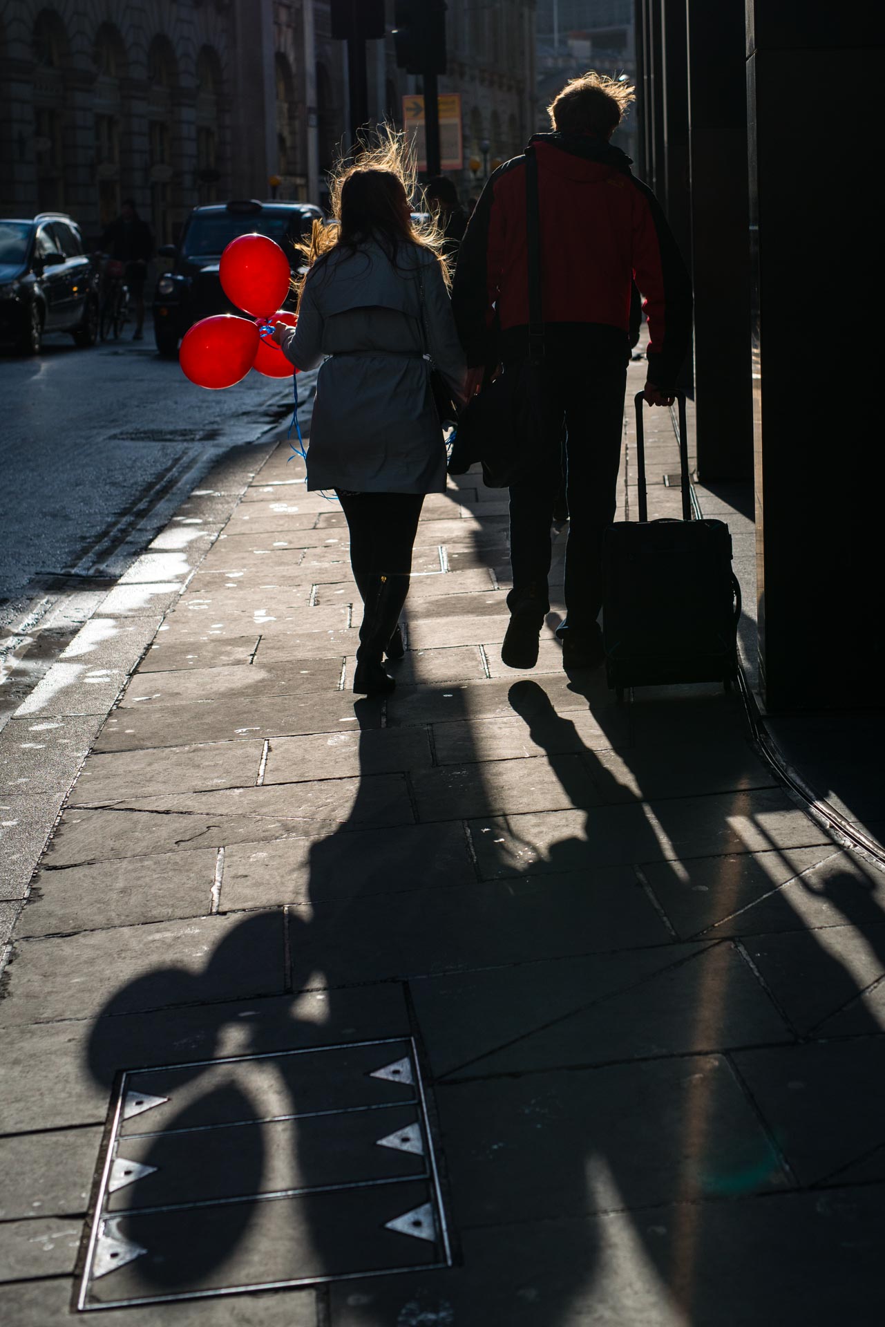 Contrast and balloons