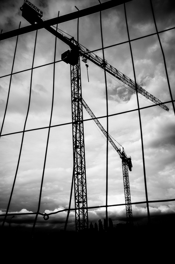 Crane on the building site, Streets, london photography, street photographers, tempest photography, tumblr photography, photography