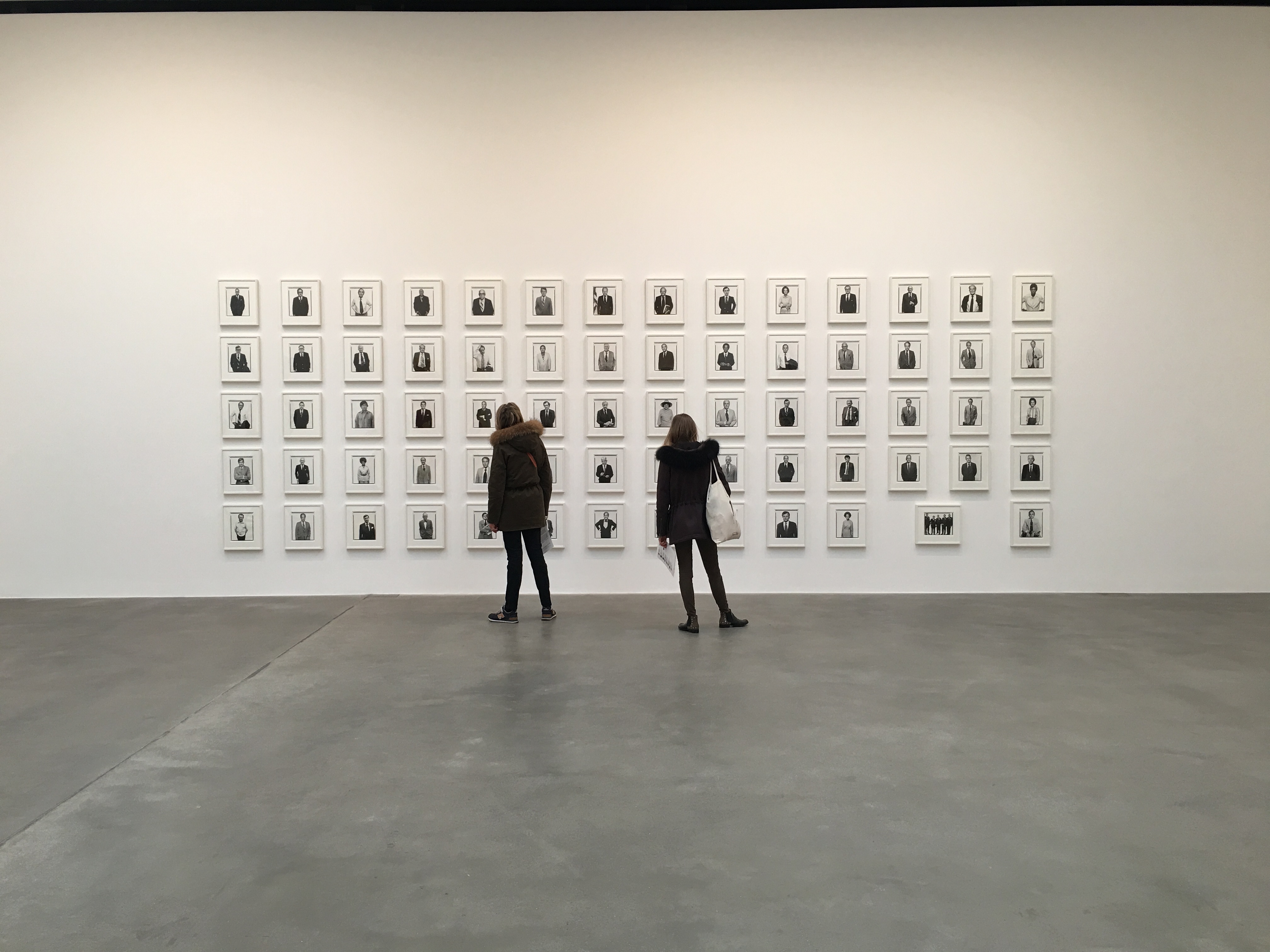 Richard Avedon's works, Andy Warhol's works, exhibition in Gagosian Gallery