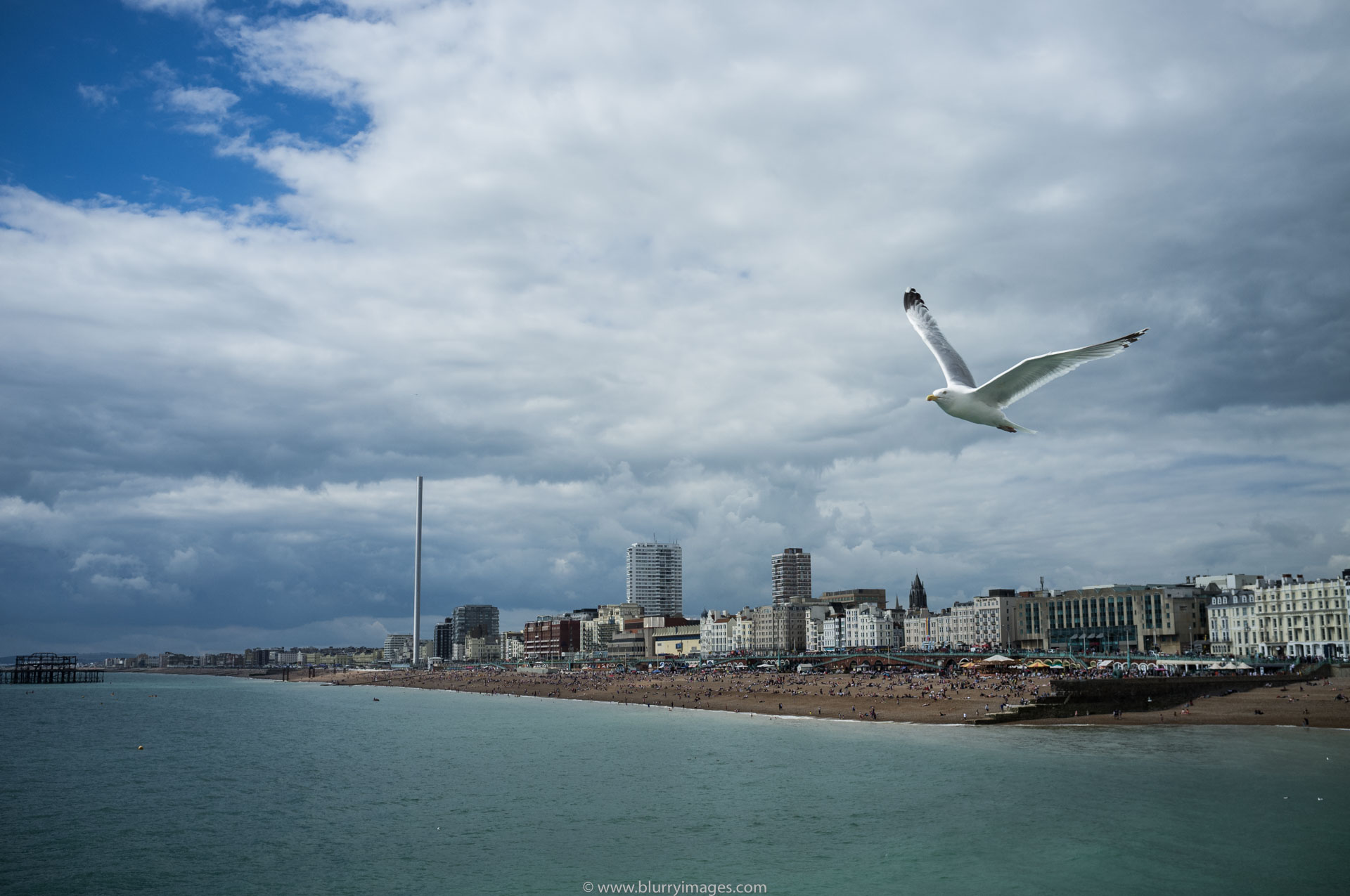 trip to Brighton, Brighton's coast