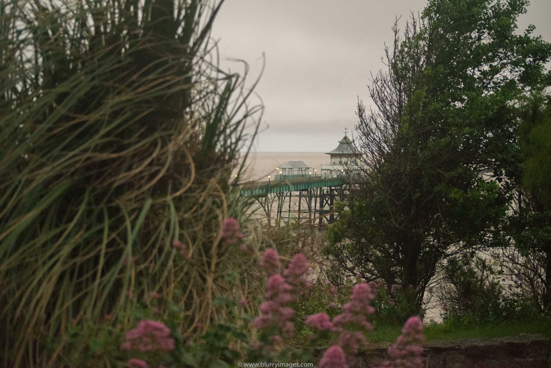 holidays in Wales, pier in Clevedon