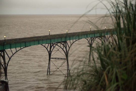 holidays in Wales, pier in Clevedon