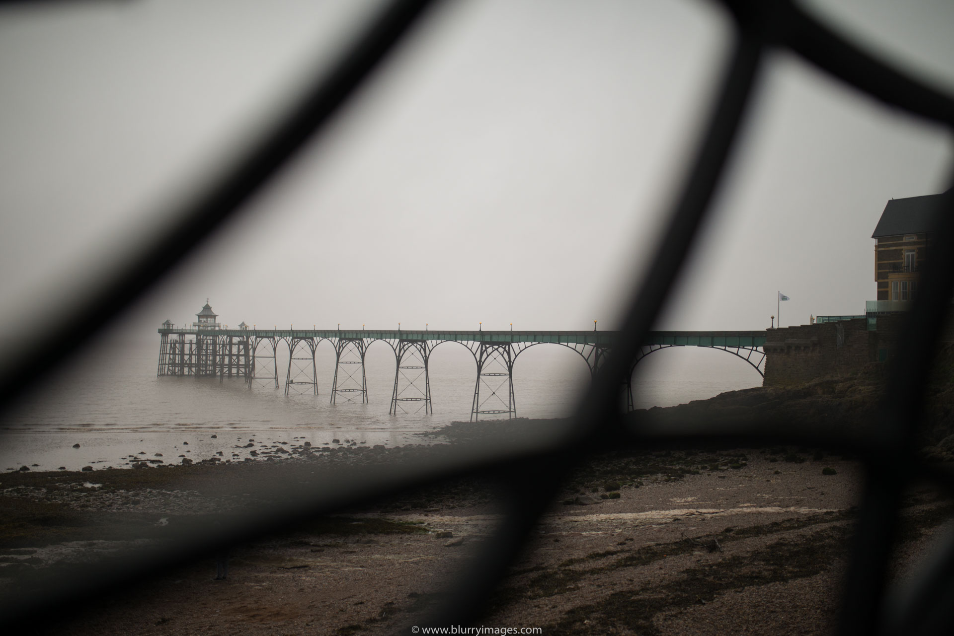 holidays in Wales, Pier in Clevedon