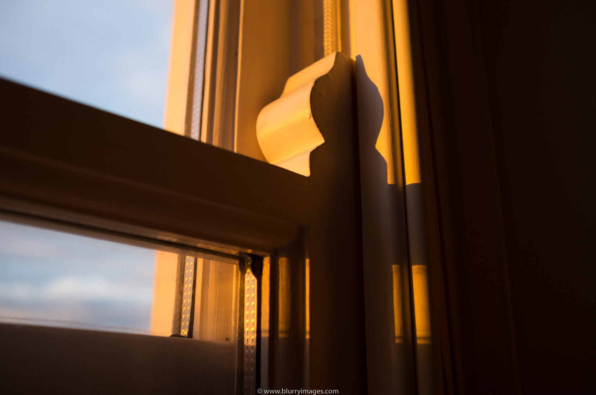 sun and light, window frame
