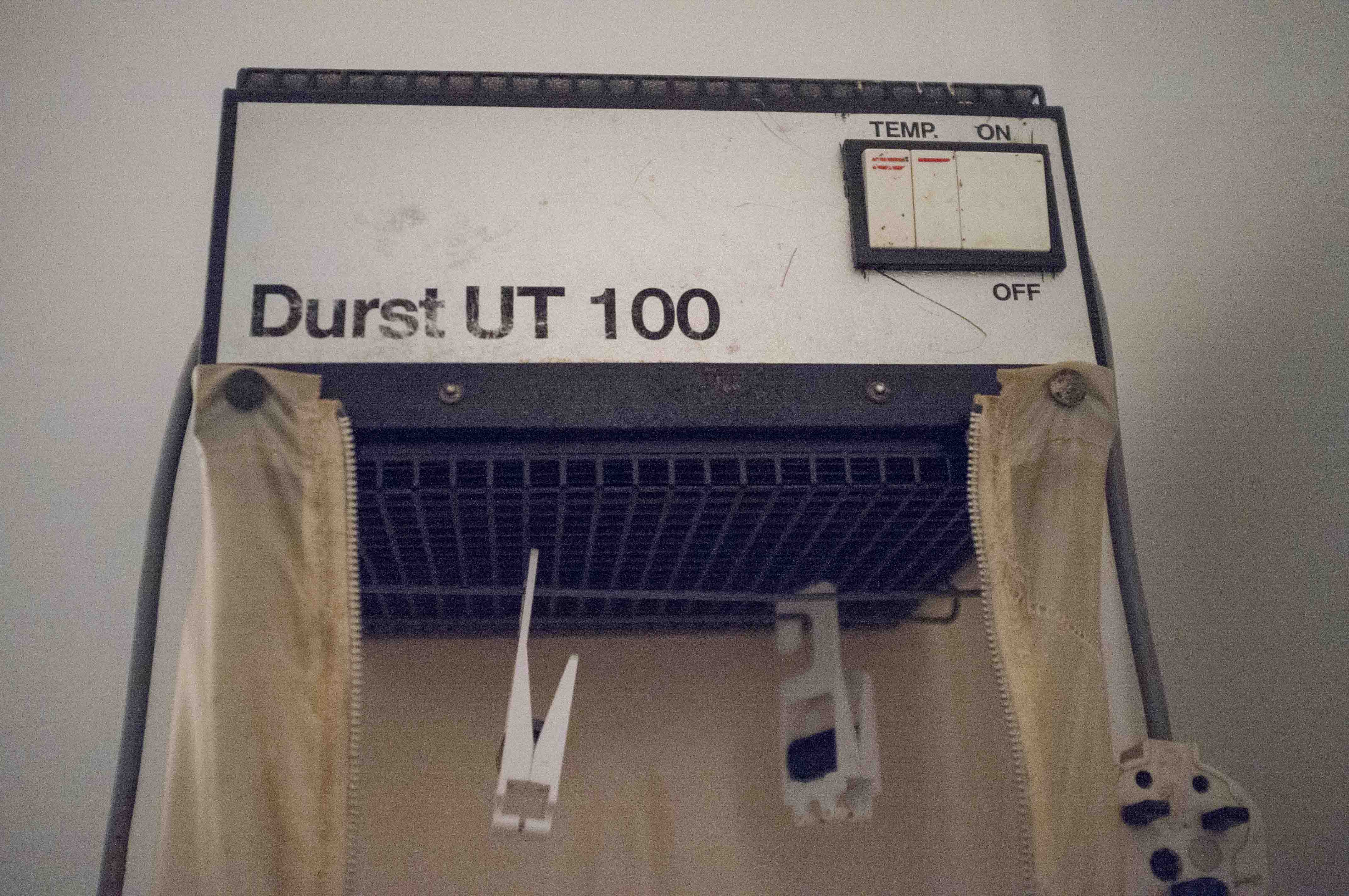 Durst UT100, film dryer